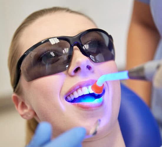 Dental examination and restorative treatment